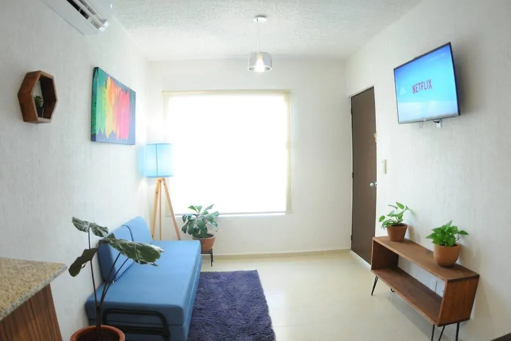 Apartment Estancia Xcacel Travels Bedroom - Riviera Maya Playa del Carmen